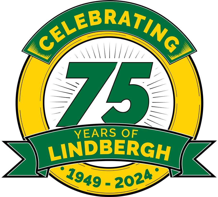 The Lindbergh Schools 75th Anniversary logo. The Lindbergh Schools 75th Anniversary logo.